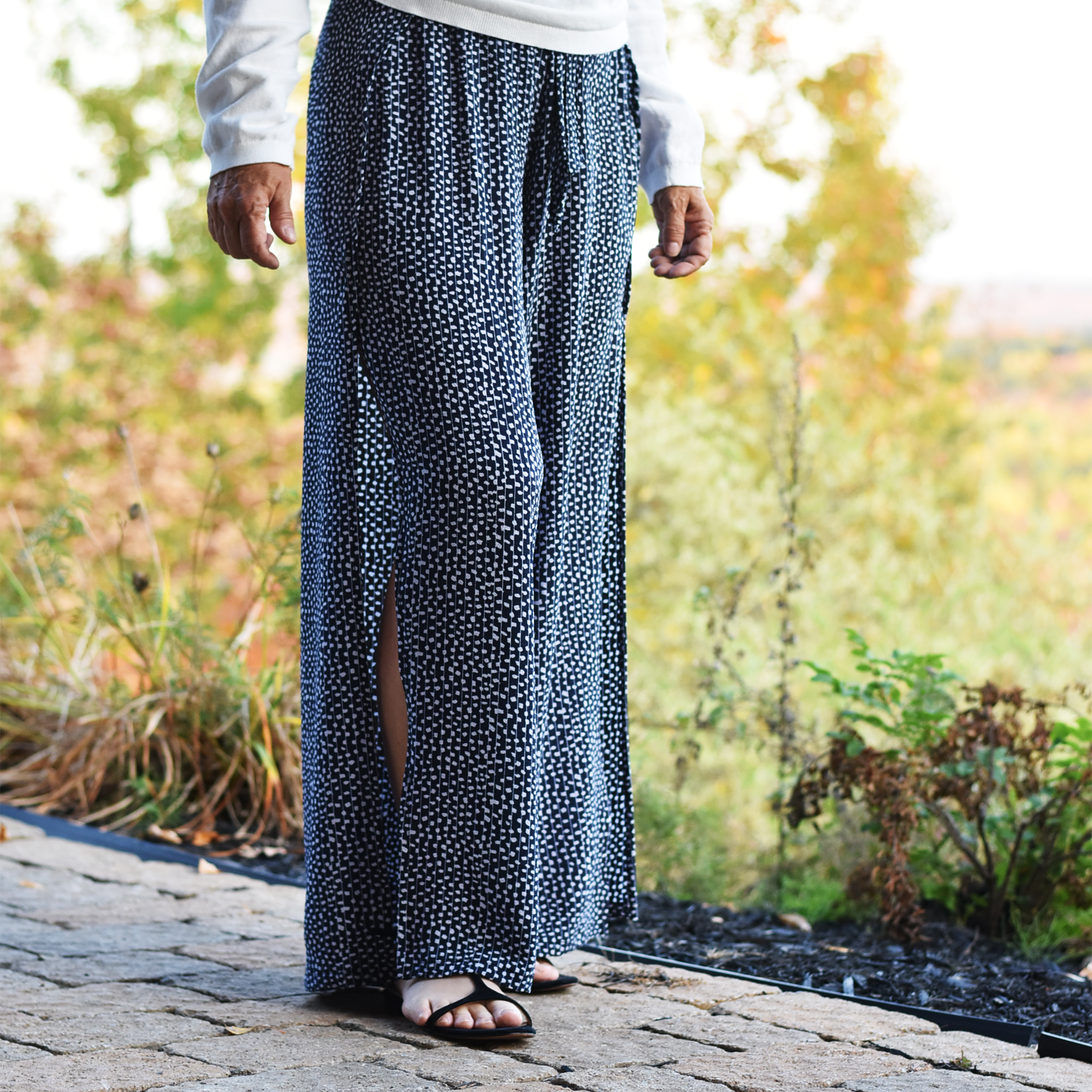Buy Sloan Wrap Pants PDF Sewing Pattern Wide Leg Wrap Around Tie Online in  India  Etsy