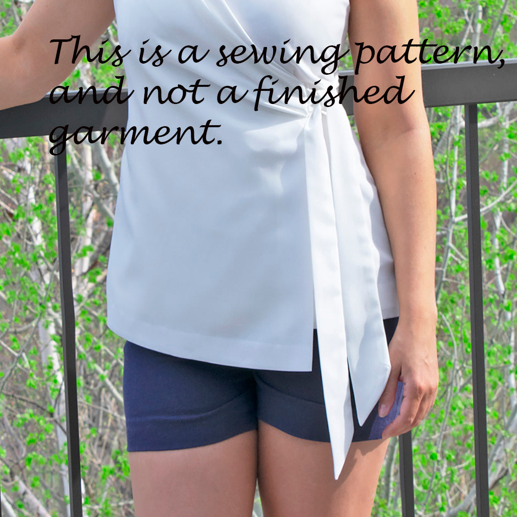 Harper pdf shorts sewing pattern
