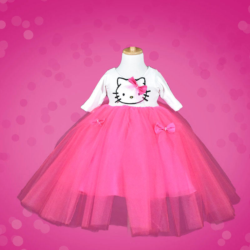 blue dress for baby girl kitty dress costume