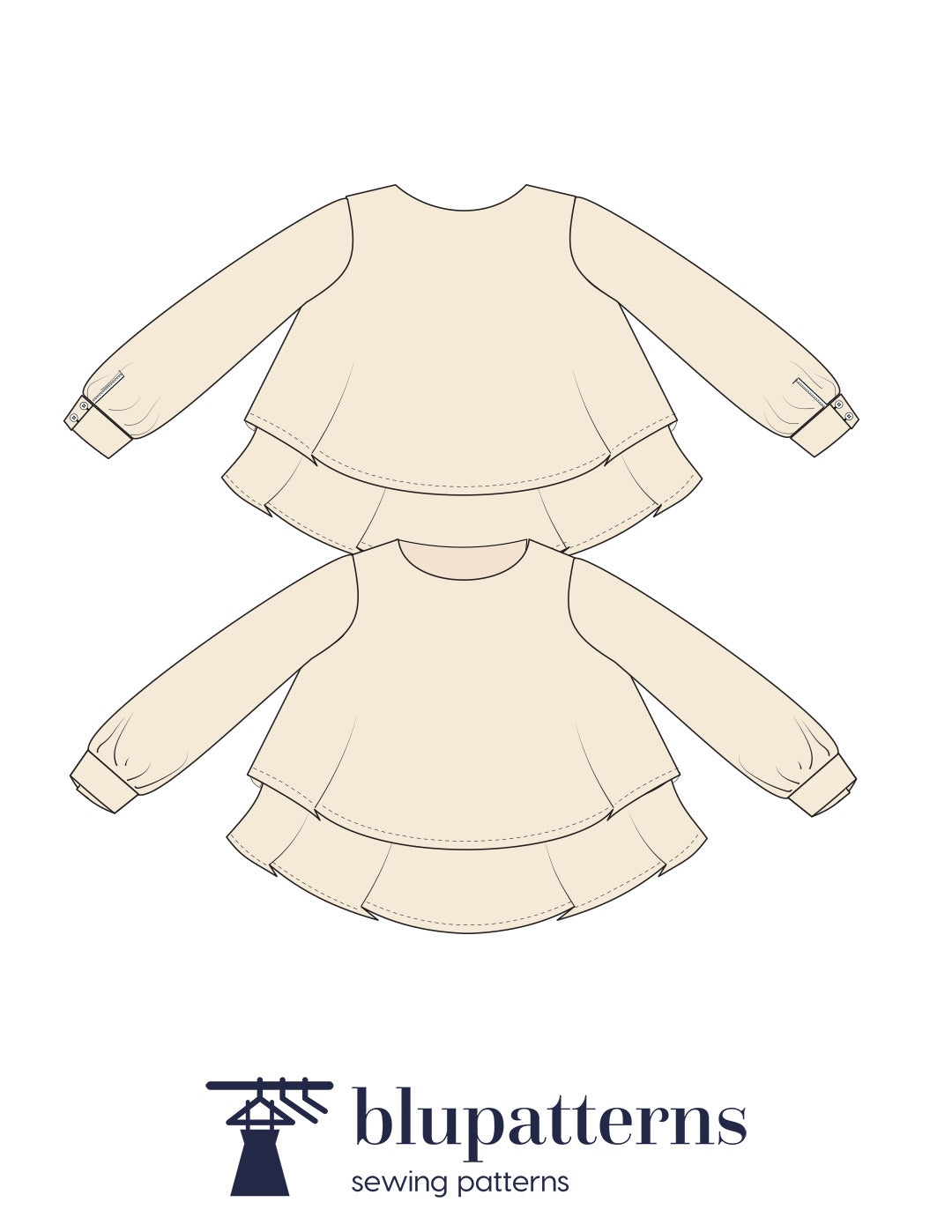 Maren pdf blouse pattern