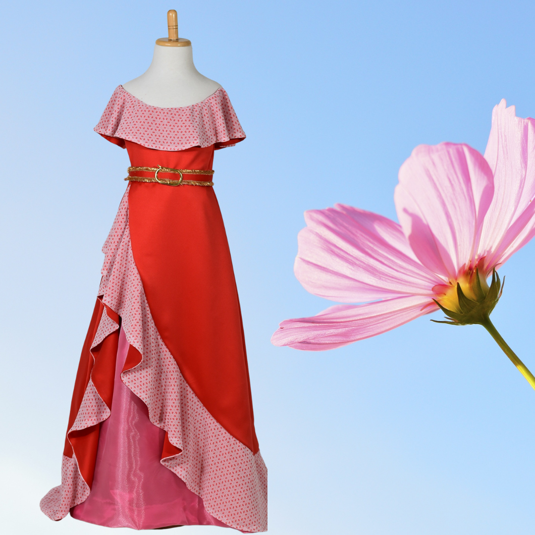 elena of avalor pink dress Elena of Avalor-inspired costume