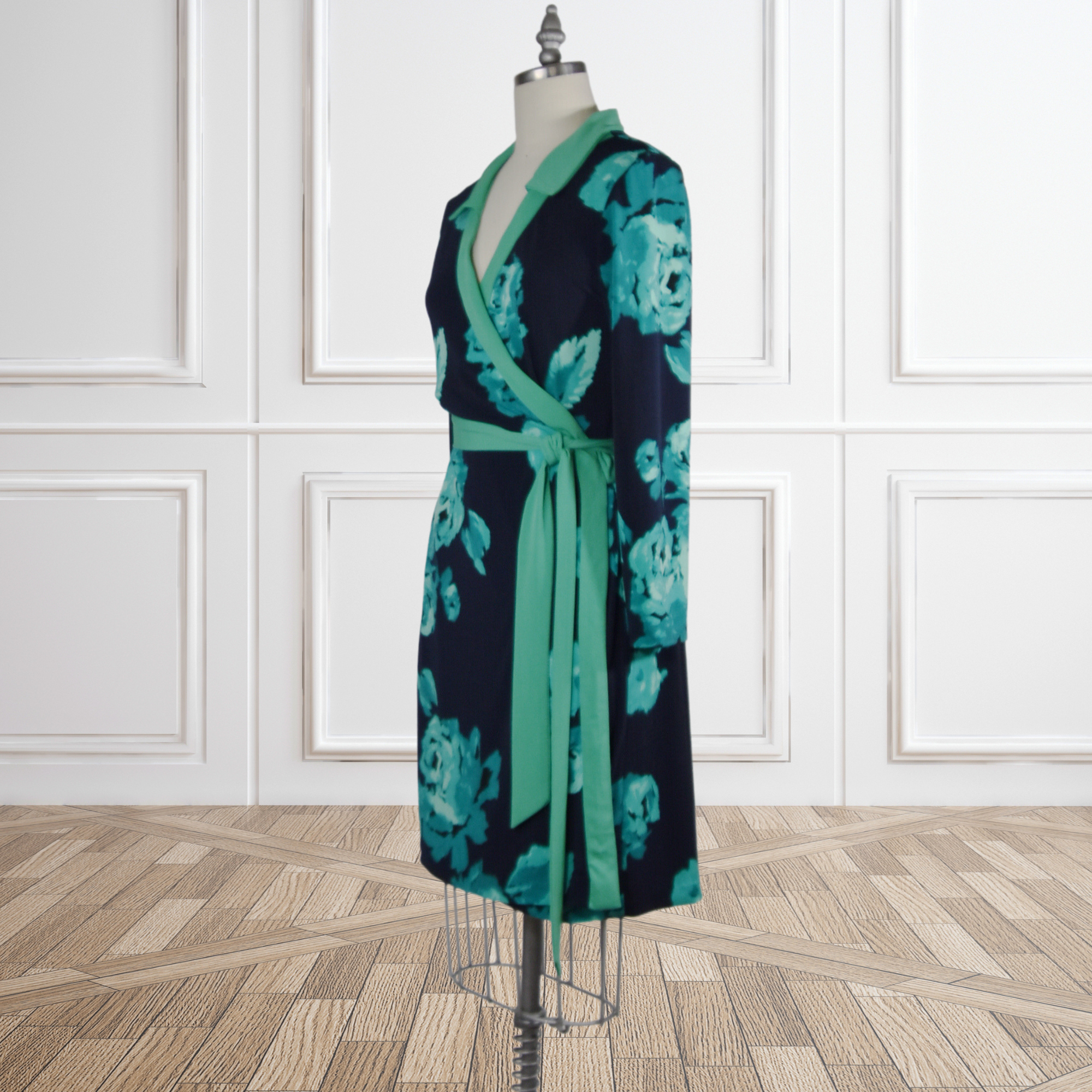 Amandine Ladies Wrap-Around Dress Sewing Pattern - blupatterns Amandine Ladies Wrap-Around Dress Sewing Pattern - blupatterns